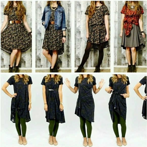 NWT RARE Skelecorn L Sz 14 16 Womens Skeleton Unicorn Black Charley Dress Goth - Picture 10 of 15